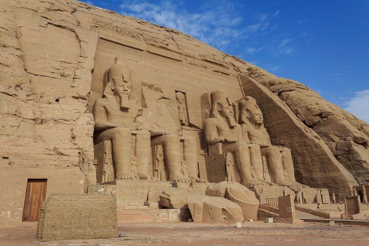 Der Große Tempel von Ramses II. in Abu Simbel
